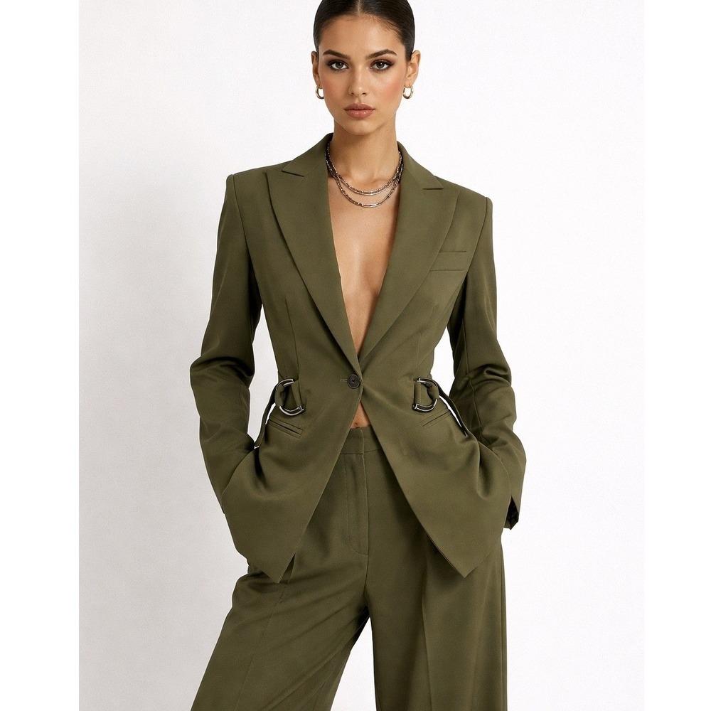 LITA by Ciara Blazer Womens XXS Belted Jacket New With Tags